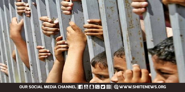 43 Palestinian kids suffer from very poor conditions in Israeli Damon jail