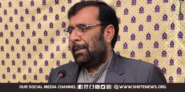 Linking martyrdom of teachers to land disputes is a state lie, Shabbir Sajidi