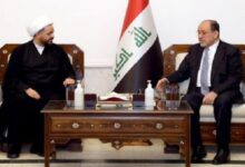 Al-Maliki , Sheikh Khazali discuss joint work to advance the service and economic reality