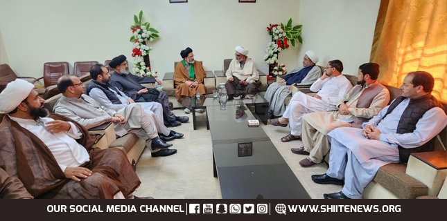 MWM GB delegation calls on Chairman Allama Nasir Abbas