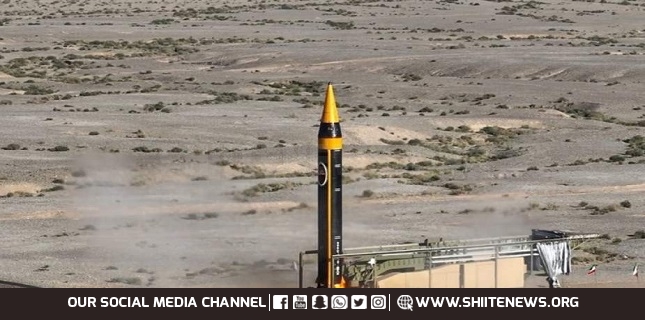 Iran launches new precision-guided Kheibar ballistic missile
