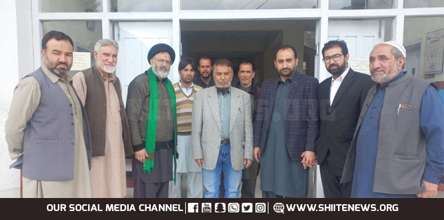 Agha Ali Rizvi, Minister Agriculture, Member GB Council visited Dar-ul-Shifa Hazrat Abbas (AS) Hospital