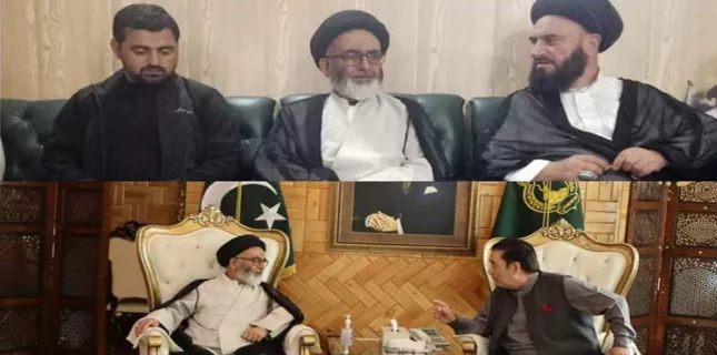 President Anjuman Imamia Baltistan holds important meetings with Allama Rahat, Governor GB