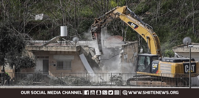 303 buildings demolished in Palestine by Israeli regime