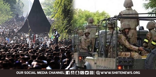 Army deployed nationwide for Muharram
