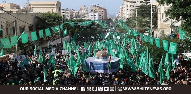 Gazans stage rally to voice support for Resistance