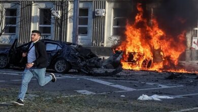 Russia strikes Ukraine in retaliation for Crimea attack Defense Ministry