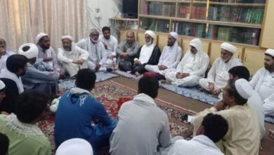 Allama Ramzan presides meeting of Shia scholars in DIKhan