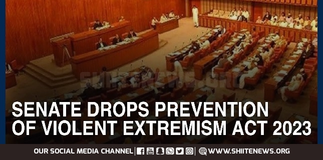 Senate 'drops' Prevention of Violent Extremism Bill after strong opposition