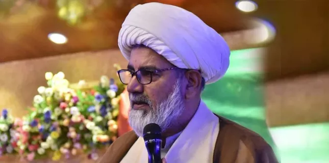 Insulting Islamic sacrament under guise of freedom of speech is an intolerable act, Allama Raja Nasir Abbas