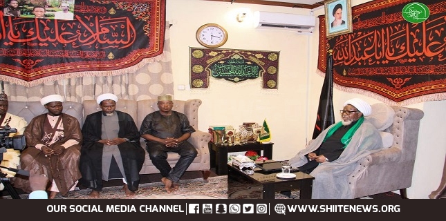 Sheikh Zakzaky received a group of organizers for Ziyarat Arbaeen