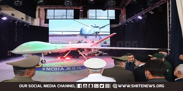 Iran unveils 'Mohajer-10' drone with 2,000km flight range