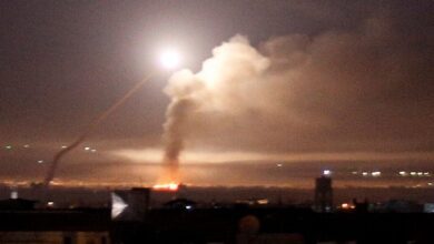 Israeli aggression against Syrian capital kills 4 soldiers