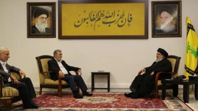 Sayyed Nasrallah Receives Islamic Jihad’s Nakhaleh
