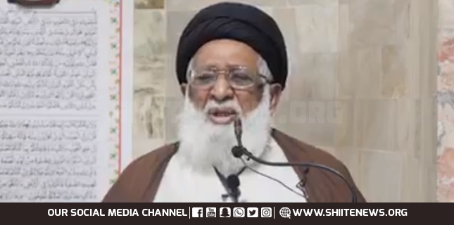 Haidari vows to reject controversial Sahaba Bill in “Ulema o Zakireen Conferecne”