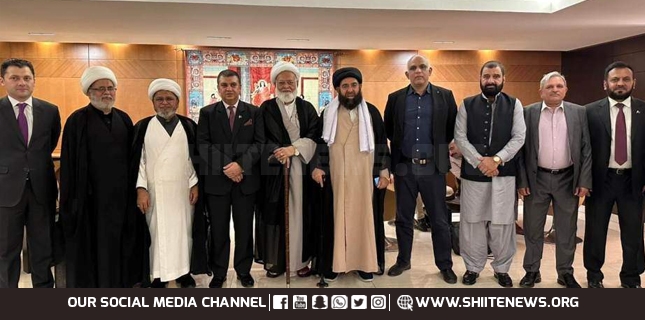 Ulema delegation meet Pakistan Ambassador to Iraq