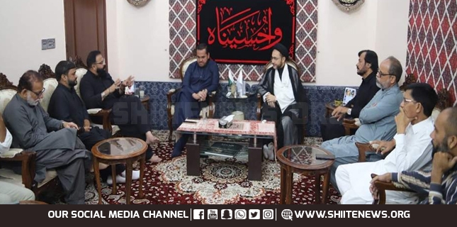 Allama Shahenshah Naqvi heads meeting of prominent Shia personalities of Karachi