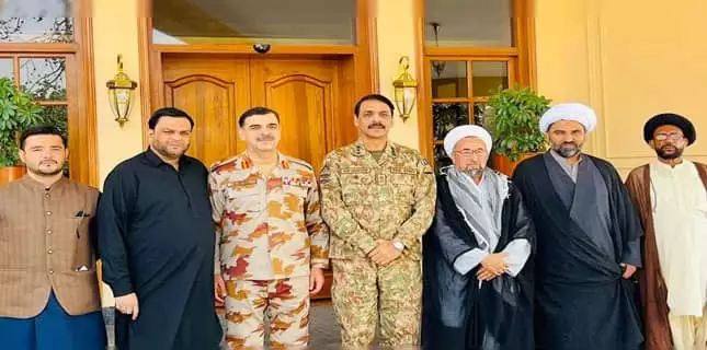 MWM delegation calls on Corps Commander Quetta
