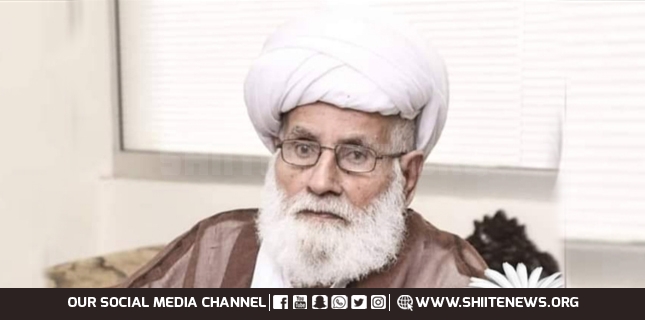 Ayatullah Muhammad Hussain Najafi, interpreter of the Qur'an passes away