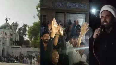 Takfiris attempt to obstruct Majlis Aza at Shrine of Haji Latif Shah failed