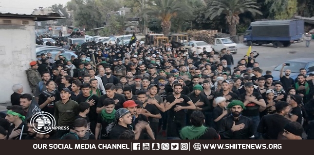 Arbaeen procession held in the capital of Syria