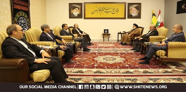 Iranian FM Meets Sayyed Nasrallah, Palestinian Resistance Leaders