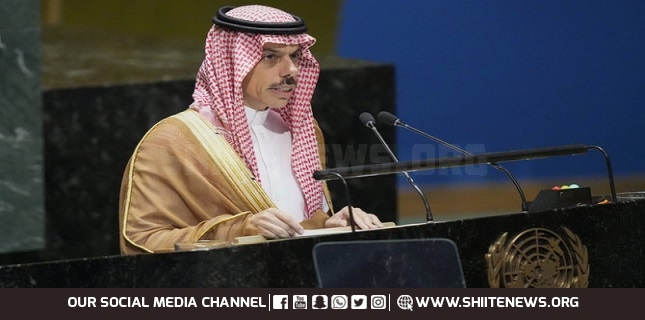 Saudi FM calls for independent Palestinian state, censures ‘blatant violations’ by Israel