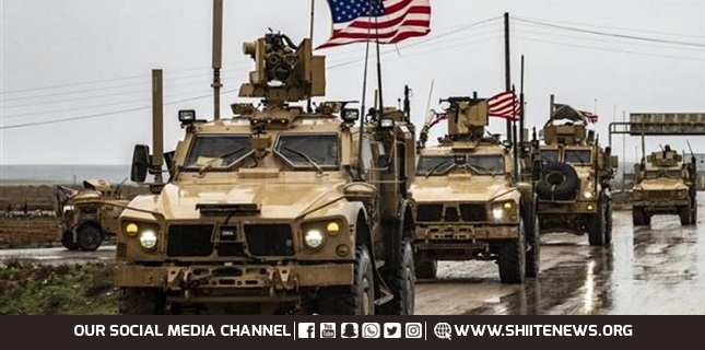 US convoy transfers military equipment from Iraq to Syria Report
