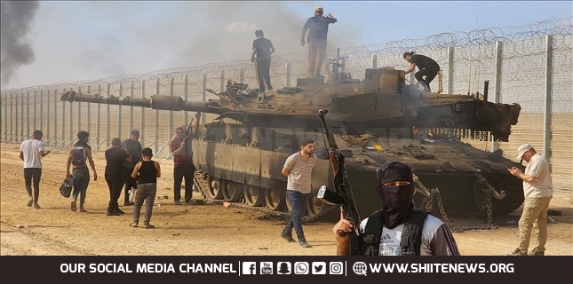 Al-Qassam Brigades says it destroyed Israeli tank, 2 bulldozers in Gaza