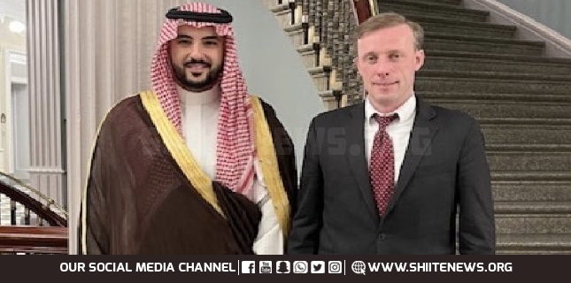 Saudi defence minister says discussed Gaza ceasefire with Biden adviser
