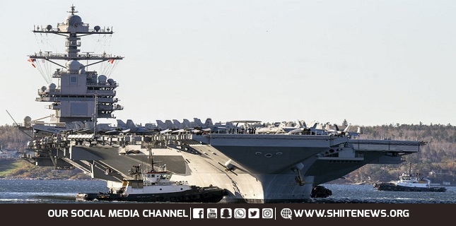 US sending second aircraft carrier to Mediterranean to back Israeli onslaught on Gaza