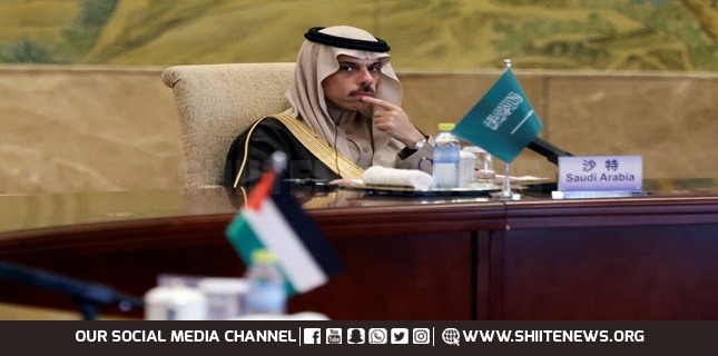 Top Saudi diplomat urges intl. community to press Israel for ceasefire in Gaza