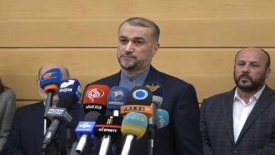 Amir Abdollahian from Beirut Time Isn’t in Favor of ‘Israel’