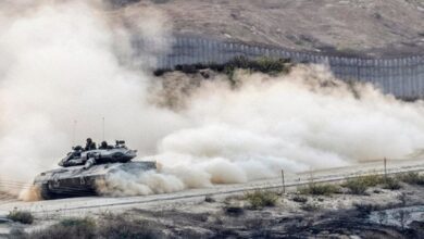 Four Israeli military vehicles destroyed in Beit Hanoun