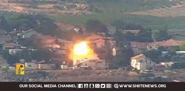 Hezbollah Missiles Shower Israeli Occupation Sites on Lebanon Border