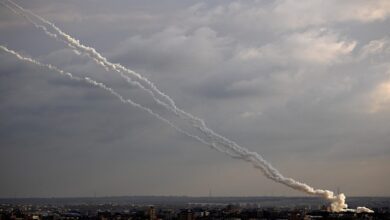 Israel’s military says it shot down surface-to-air missile launched from Lebanon