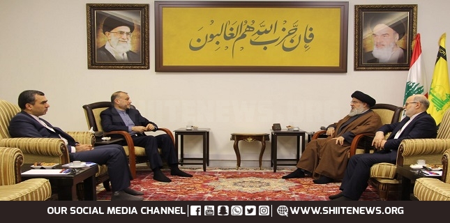 Nasrallah Mulls with Iran’s Amir Abdollahian Possible War Scenarios