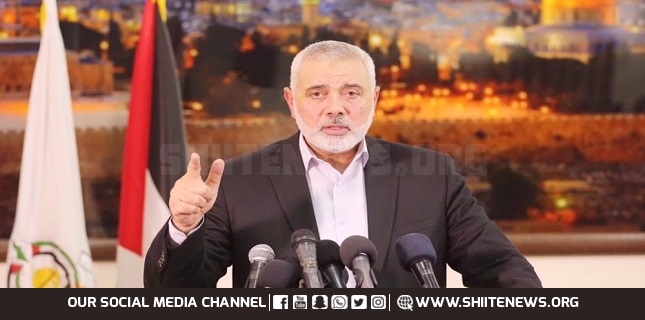 Palestinian resistance fighters will surely emerge victorious Haniyeh