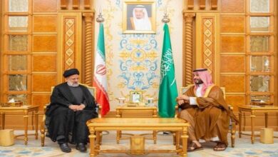 Saudi Crown Prince meets with Iran's President