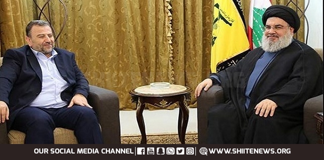 Sayyed Nasrallah Confident of Victory Hamas’ Hamdan