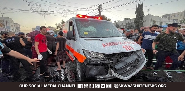 Video captures terrifying moments Red Crescent paramedics come under fire