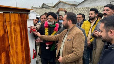 Agha Ali Rizvi inaugurates projects in Skardu