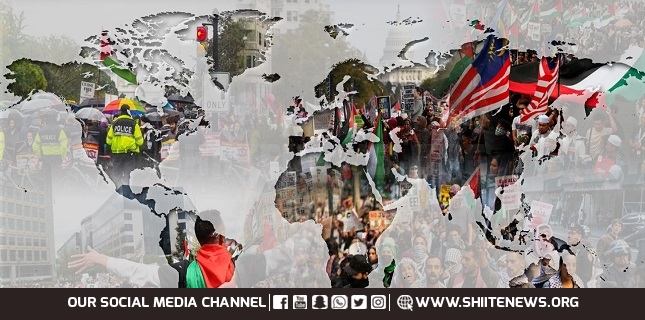 Europe: Unmatched Mass Protests Over Israeli Aggression in Gaza, Demanding Immediate Ceasefire