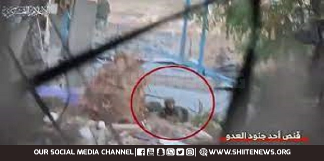 Al-Qassam Brigades Fighters Strike IOF in Beit Hanoun Video