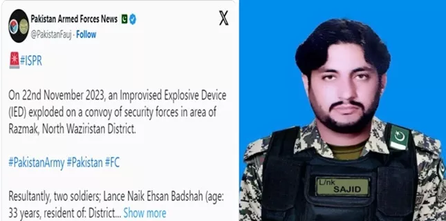 Sajid Hussain from Parachinar sacrifices for country