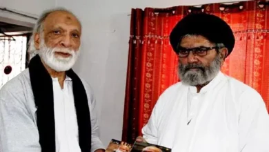 Former Federal Education Minister Gilani calls on Allama Syed Sajid Ali Naqvi
