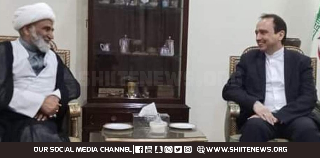 Allama Ramzan Toqeer calls on Iranian Consul General