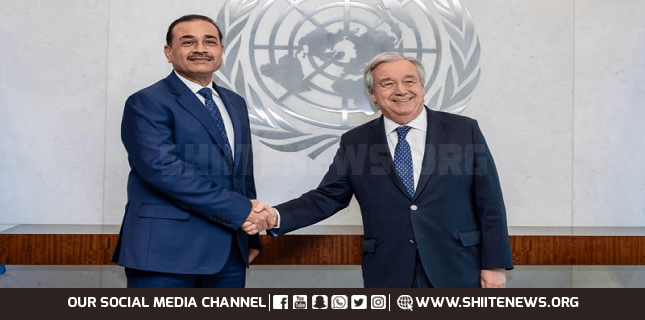 In meeting with UN chief, Gen Munir stresses ‘two-state solution’ as key to ending Gaza crisis