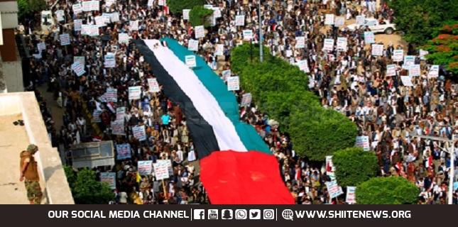Yemeni protesters express support for Palestine, anti-Israel operations