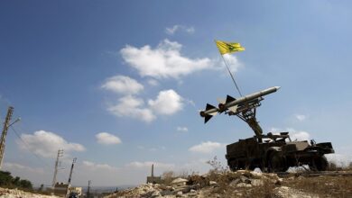 Hezbollah fires missiles at Israeli military positions